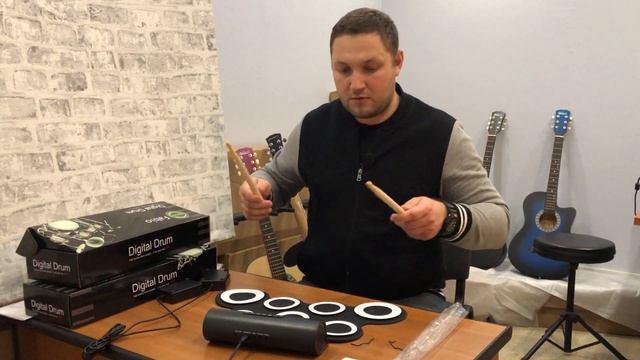 Гибкие барабаны Fabio. Обзор. Барабанная установка