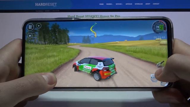CarX Rally on HUAWEI Honor 9x Pro - Gaming Quality Test смотреть онлайн