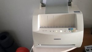 Принтер Samsyng ML 1210(тест)