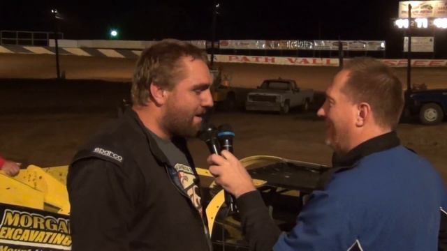 Ralph Morgan in victory lane at Path Valley 10-7-16 смотреть онлайн