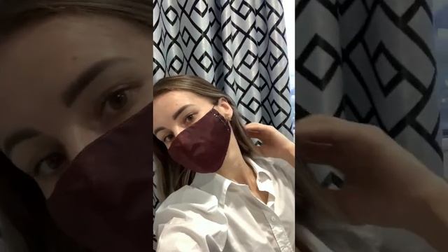 Многоразовая сатиновая маска для лица со стразами смотреть онлайн