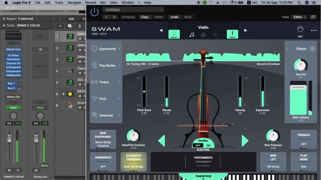 Swam Flute,E Violin & Viola