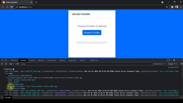 How to Upload a folder to PHP смотреть онлайн