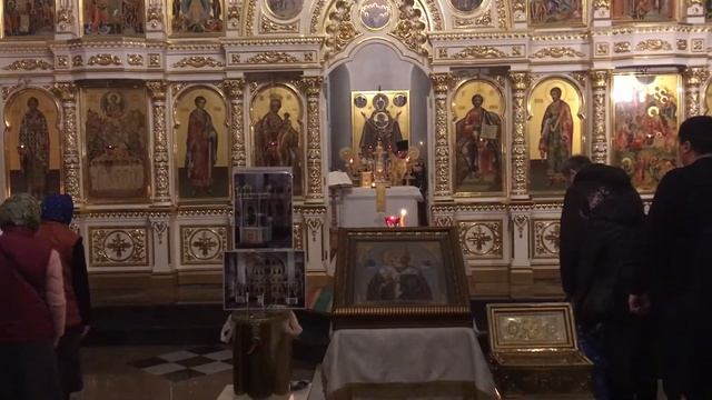 Величание свт Николаю. Храм Рождества Христова г Йошкар-Ола 18 декабря 2017 смотреть онлайн