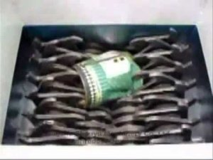 четырехвальный шредер 3E FS8080 (Измельчение банок из под краски, пластика, и пластиковых канистр)