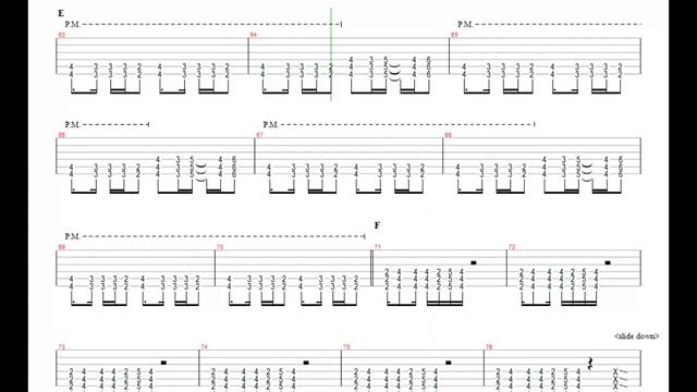 LEECH - the GazettE [Uruha Guitar Tab] смотреть онлайн