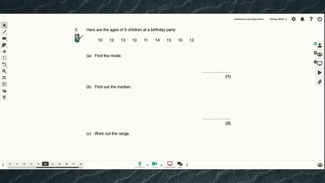 Mean , Mode , Median - How to find it !! - 11 plus journey смотреть онлайн