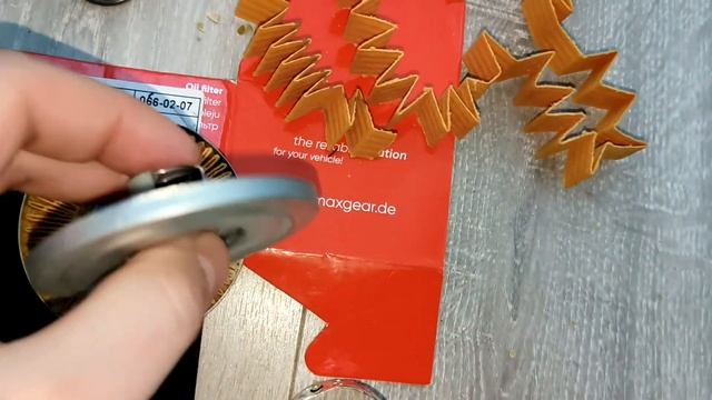 Распил масляного фильтра MAXGEAR OF-1039 смотреть онлайн