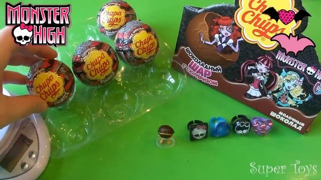 Монстр Хай, Школа монстров,шоколадные шары Чупа Чупс/Chupa Chups Monster High смотреть онлайн