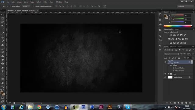 [ Tutorial ] Text layer style (engraved style) CS6 смотреть онлайн
