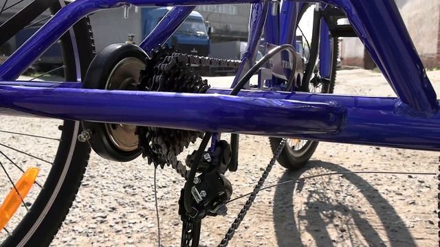 Трёх-колесный велосипед с рамой в стиле MTB. TRIKE 26". смотреть онлайн