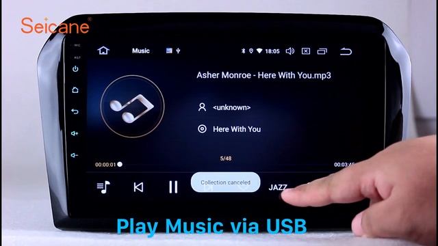 9-inch Android 9.0 GPS Navigation Radio Volkswagen Jetta For 2013-2017