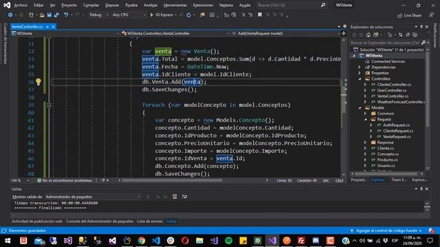 #18 Programando un sistema de ventas real | Transacciones en Entity Framework en C# смотреть онлайн