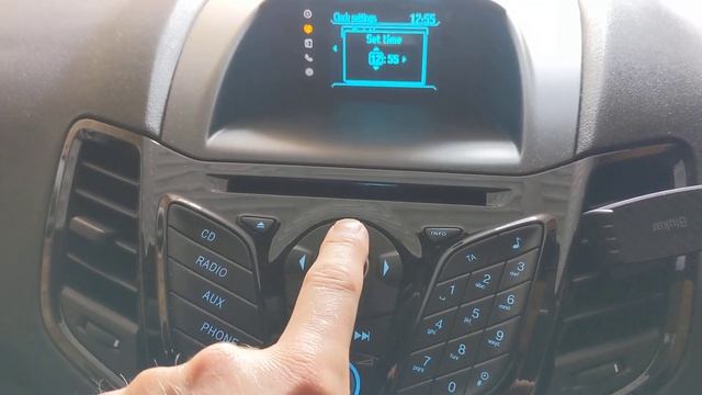 How to change the clock on a 2015 Ford Fiesta смотреть онлайн