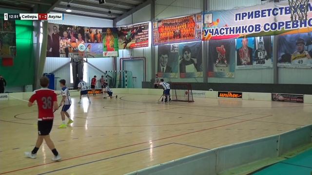 Первенство России (15-19 лет) Сибирь - Акулы смотреть онлайн