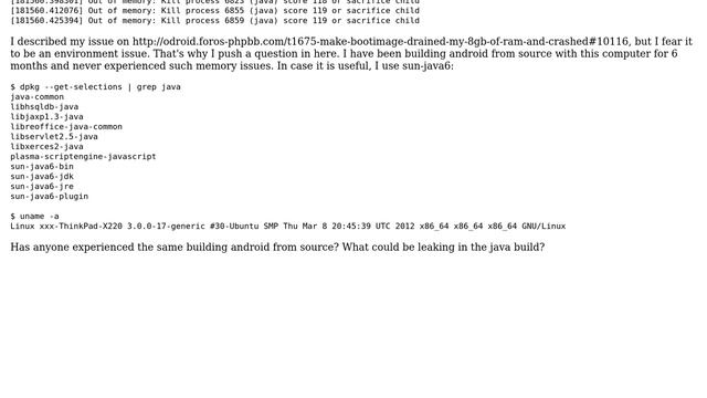 DevOps & SysAdmins: Android java build drained 8GB of memory смотреть онлайн