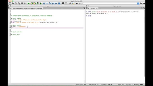 Python Count Occurrences of Letters, Words and Numbers in Strings and Lists смотреть онлайн