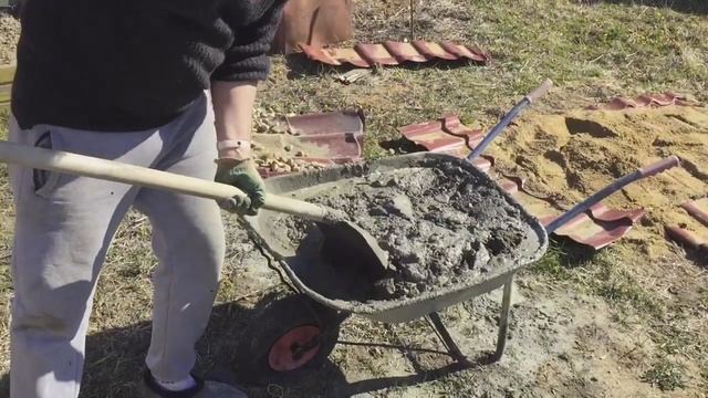 Бордюр своими руками Часть 1