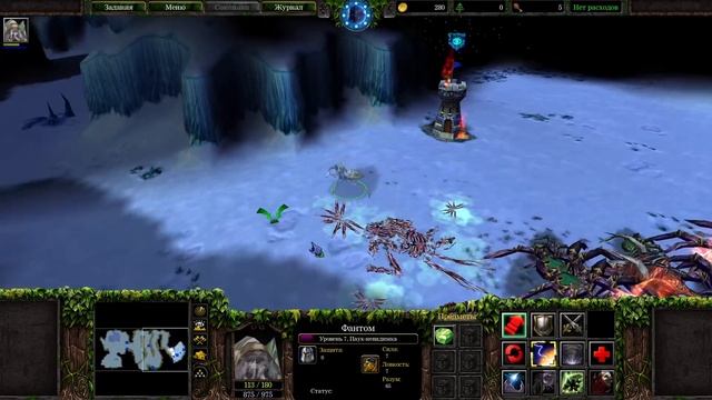 ЗОВ ПРИРОДЫ: КОРОЛЕВА ПАУКОВ! - ВСТРЕЧА С АРТАСОМ! - Warcraft 3 #5 смотреть онлайн