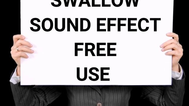 SWALLOW Sound Effect