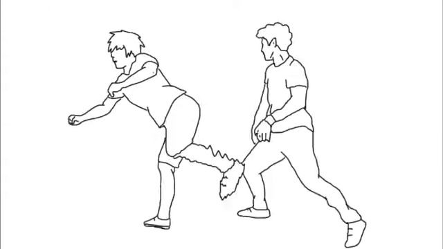 [ PENCIL 2D ] ANIME FIGHT SCENE - One Line Drawing Animation смотреть онлайн