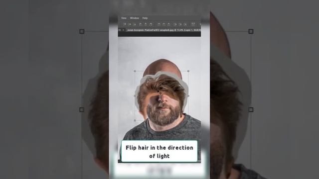 how to do hair transplant in adobe photoshop.. full video: https://youtu.be/-GJepgupwUI смотреть онлайн