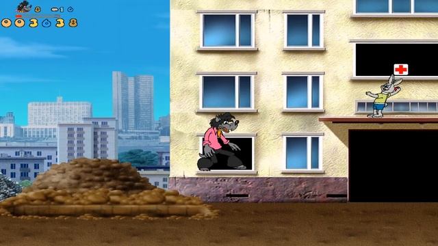 Полное прохождение Ну, Погоди! Выпуск 5. По следам зайца смотреть онлайн