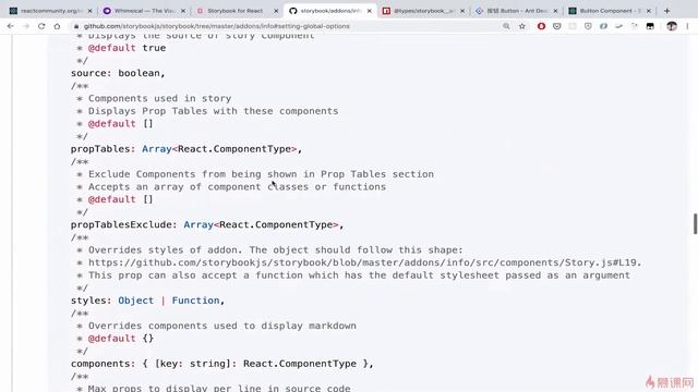 8 6 更多信息 添加 Storybook addon info 插件 смотреть онлайн
