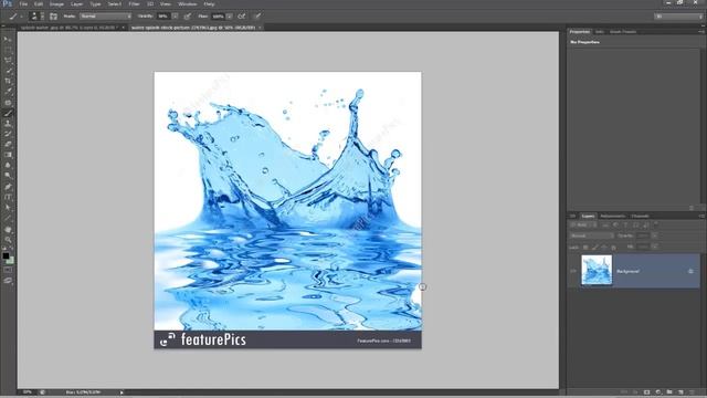 Photoshop Tutorial - Splash water Effect in Photoshop Cs6 Khmer Upload смотреть онлайн