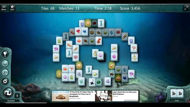Headphones Layout-Medium Step- Mahjong Match Puzzle - Microsoft Casual Game смотреть онлайн