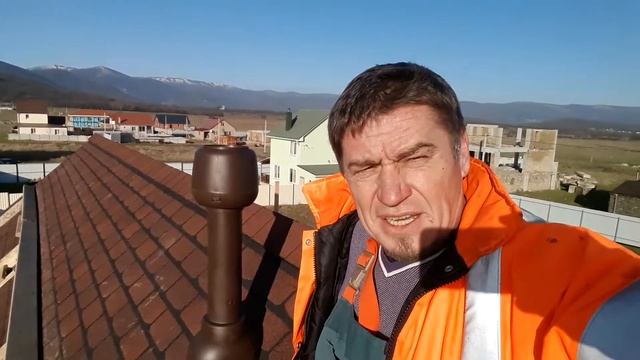 Завершение кровельных работ на объекте в Орлином смотреть онлайн