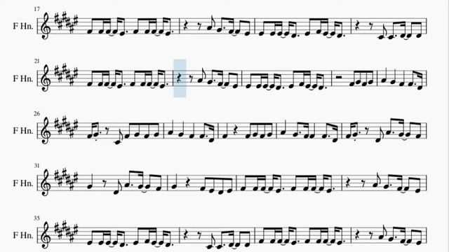 Horn Sheet Music: How to play Breaking Me ft A7S by Topic смотреть онлайн