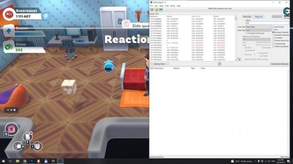 Youtubers Life 2 How to get Money and Subscribers with Cheat Engine