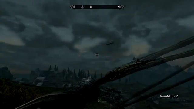 The Elder Scrolls V: SKYRIM | Epic Dragon fight Fail in the end WTF? смотреть онлайн