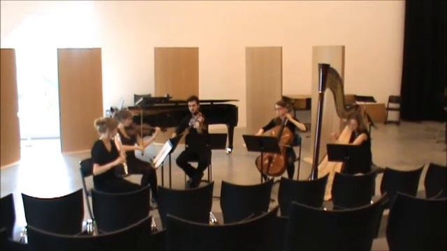 Prélude, Marine Et Chanson Pour Flute, Violin, Viola, Violoncello And Harp. Guy Ropartz