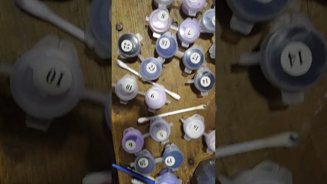 Картина. рисуем по номерам. Подарок другу или подруге. смотреть онлайн