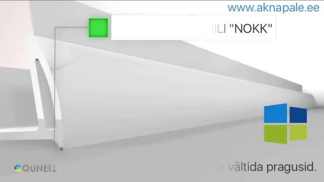 TM Aknapaled Esitleb QÜNELL Aknapalede Süsteemi