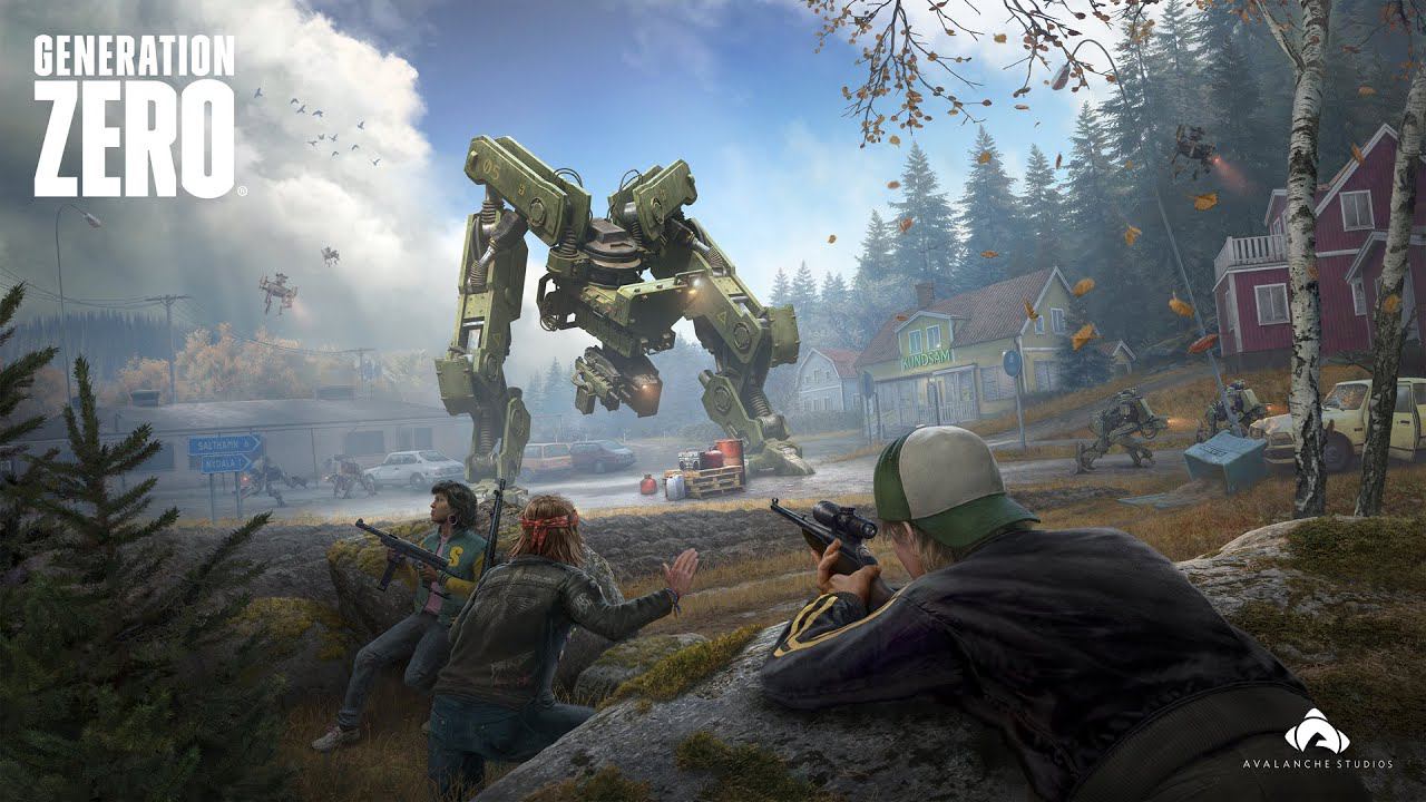Generation Zero прохождение #1 Начало войны с роботами смотреть онлайн