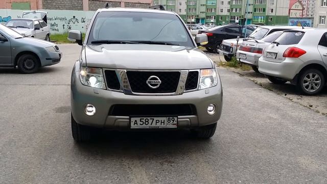 NISSAN PATHFINDER противотуманки Osram ledfog101 день смотреть онлайн
