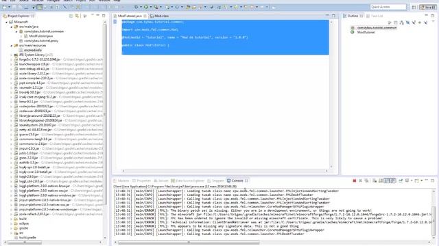 [MODDING FORGE 1.7.2] Episode 1: Installation et Premières classes смотреть онлайн