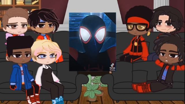 ?️Spiderverse react to Miles Morales?️ || Gacha ???? смотреть онлайн
