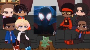 ?️Spiderverse react to Miles Morales?️ || Gacha ????