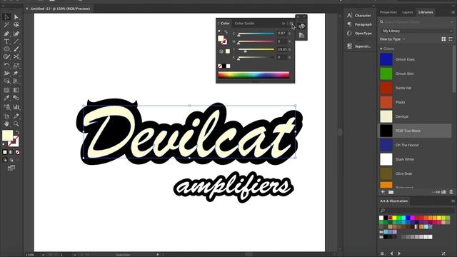 Easy Color Separation in Adobe Illustrator смотреть онлайн