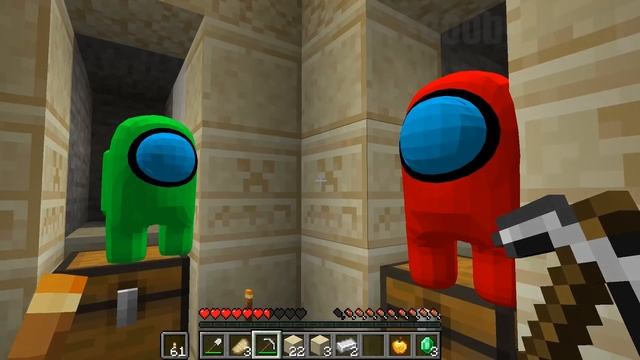 Real AMONG us in MINECRAFT not CLICK BAIT - To Be Continued part 2 смотреть онлайн