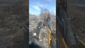 Как снять задний ковш на Jcb 3cx и установить гидромолот