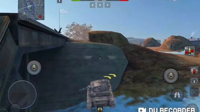 Баг на карте Каньон в 6.10 / Wot Blitz/ Вот блиц/ Фейл разрабов. смотреть онлайн