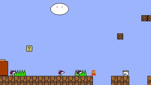 Cat Mario completed by a robot in 100 seconds ? смотреть онлайн