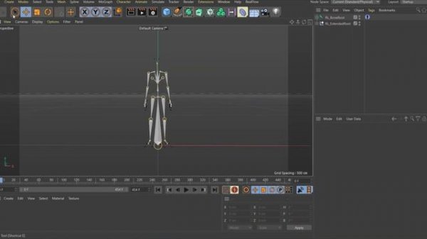 Как добавить анимацию на персонажа в Cinema 4D R25 | Character Definition | ACTORCORE