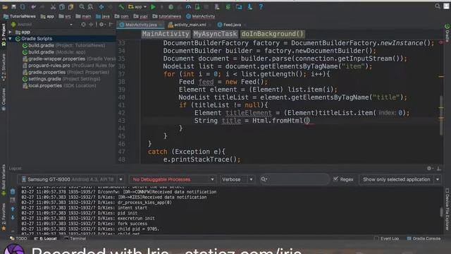05. Dio aplikacije citac vijesti Android Studio Tutorial смотреть онлайн