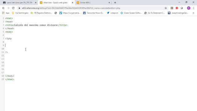 Form e pagina php con Altervista смотреть онлайн